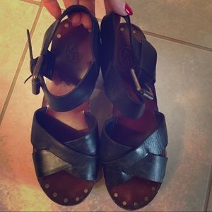 Swedish style sandal clogs 7